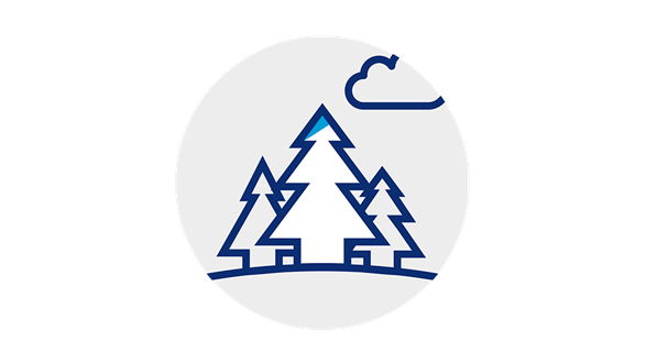 icon of trees and biodiversity